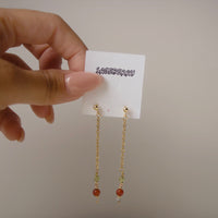 Gemstone Gumdrop Earrings