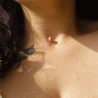 Floating Pink Pearl Necklace